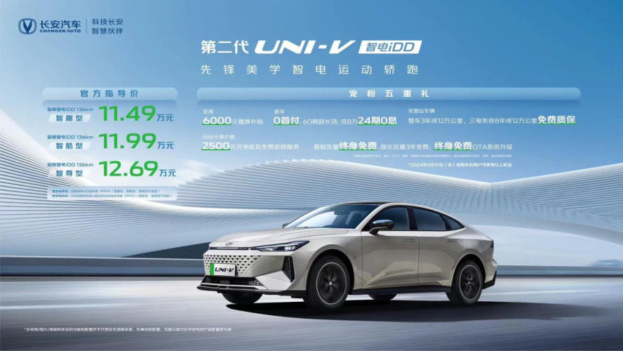 长安汽车北京车展发布第二代UNI-V智电iDD
