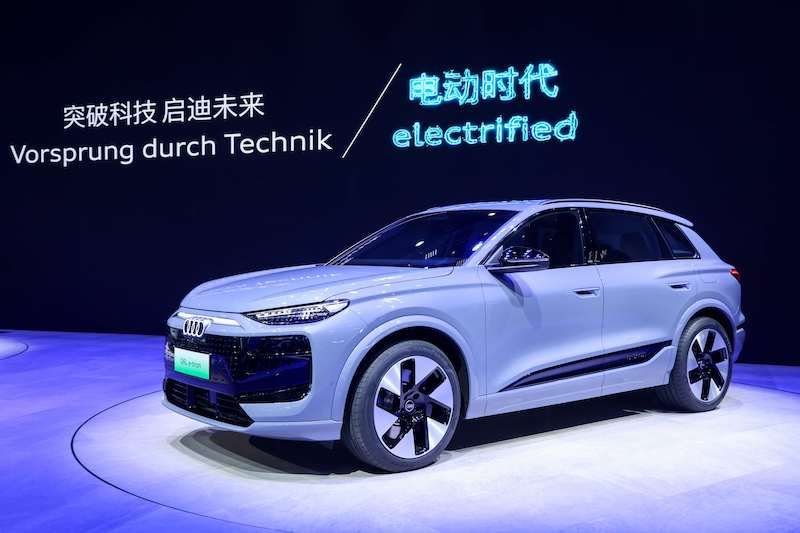 全新奧迪Q6L e-tron領銜 奧迪攜純電動車型陣容亮相2024北京車展