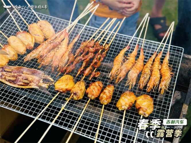 吉利星瑞篝火露营会车友联谊圆满落幕              