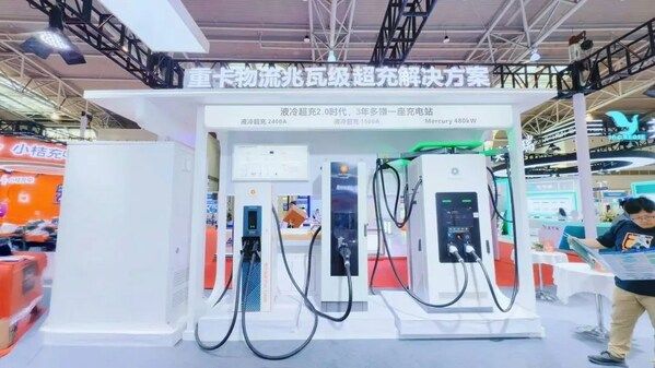 星星充电闪耀上海充换电展！全场景解决方案开启绿色能源新篇章