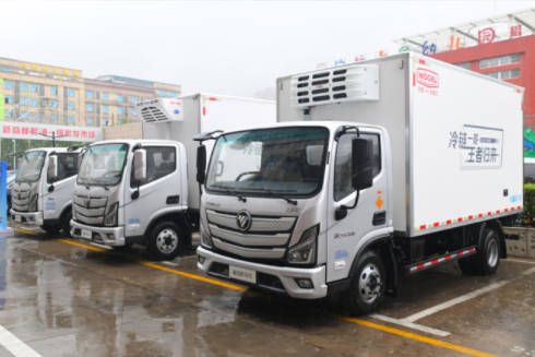 冷链一哥强者恒强欧马可S1智盈版福康F3.0全新动力冷藏车河南上市