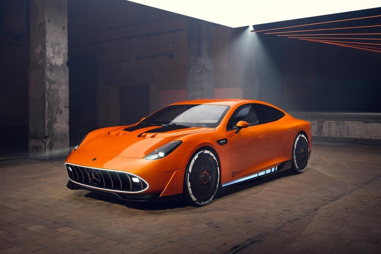 1,360馬力+極速破360km/h，AMG GT XX概念車(chē)做到了