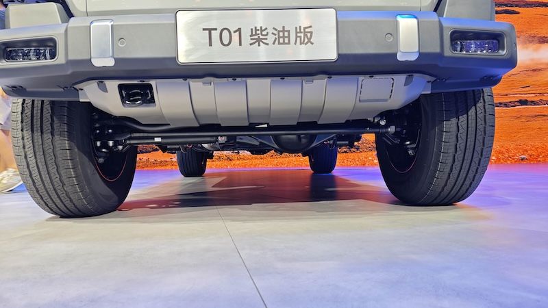 212 T01柴油版首发亮相并开启预售 预售价16.99万起