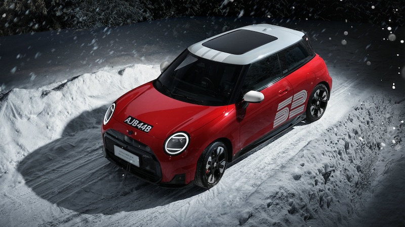 全新电动MINI JCW蒙特卡洛之夜60周年纪念版上市
