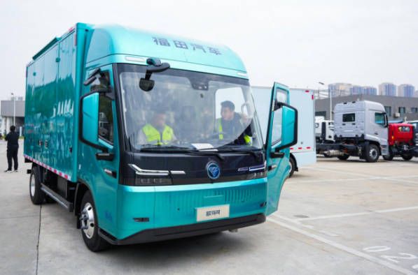 高端向上 智慧引领 全新启明星平台欧马可纯电轻卡南方上市