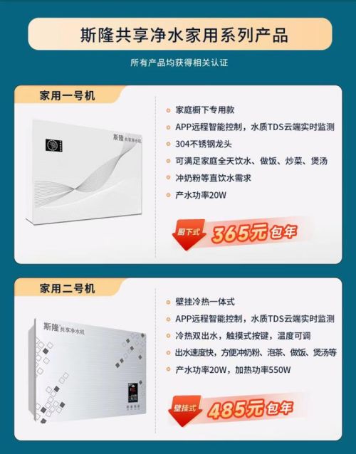 千元净水机也能‘直接领’?共享饮水新风口!