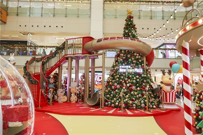 香港沙田新城市广场「星夜愿语光影汇演」打造梦幻圣诞