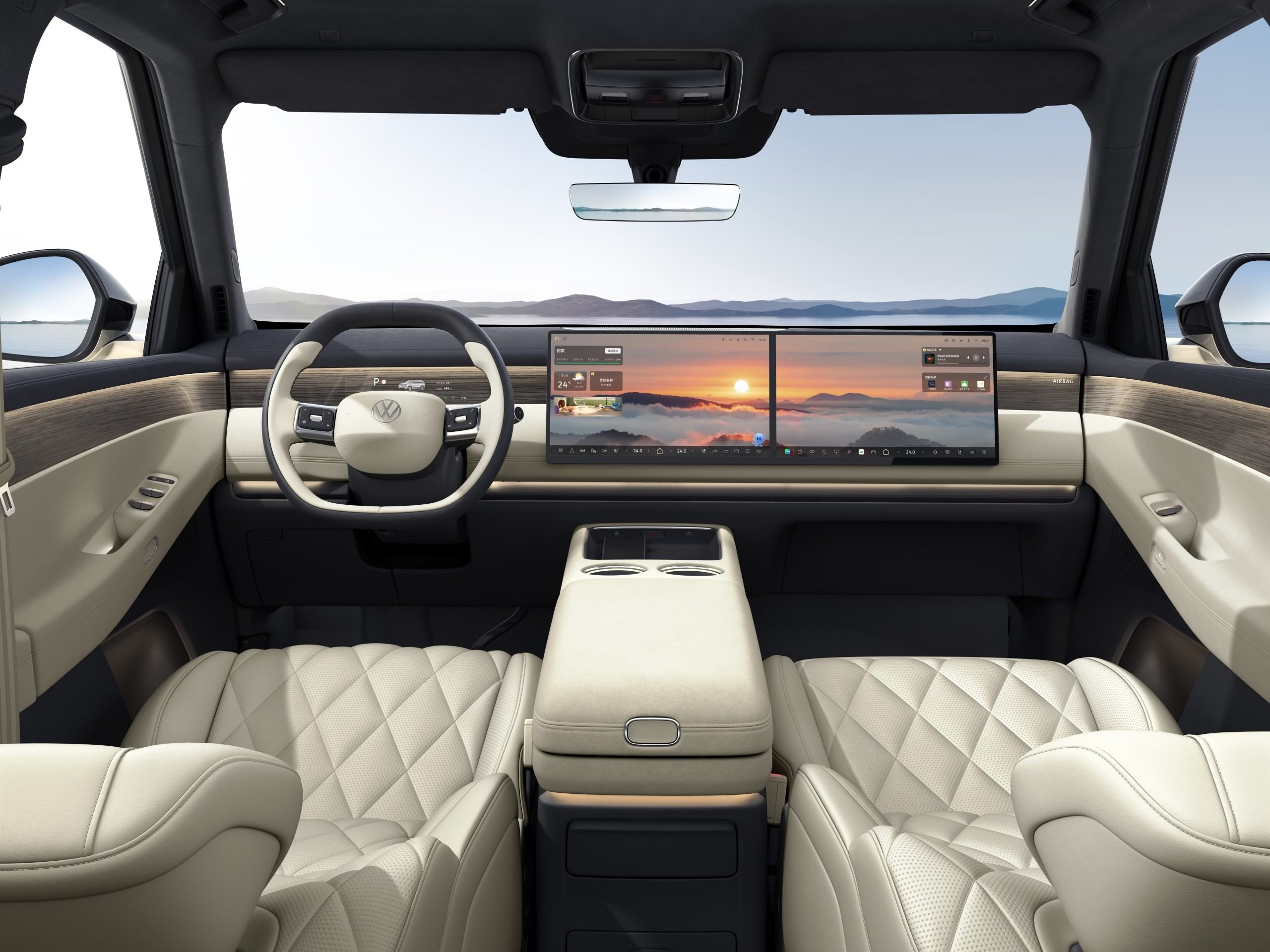 上汽大众ID.ERA 9X最新官图公布,内饰及配置曝光