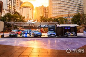 福特性能家族聯袂奧地利Red Bull戰車閃耀上海南京路