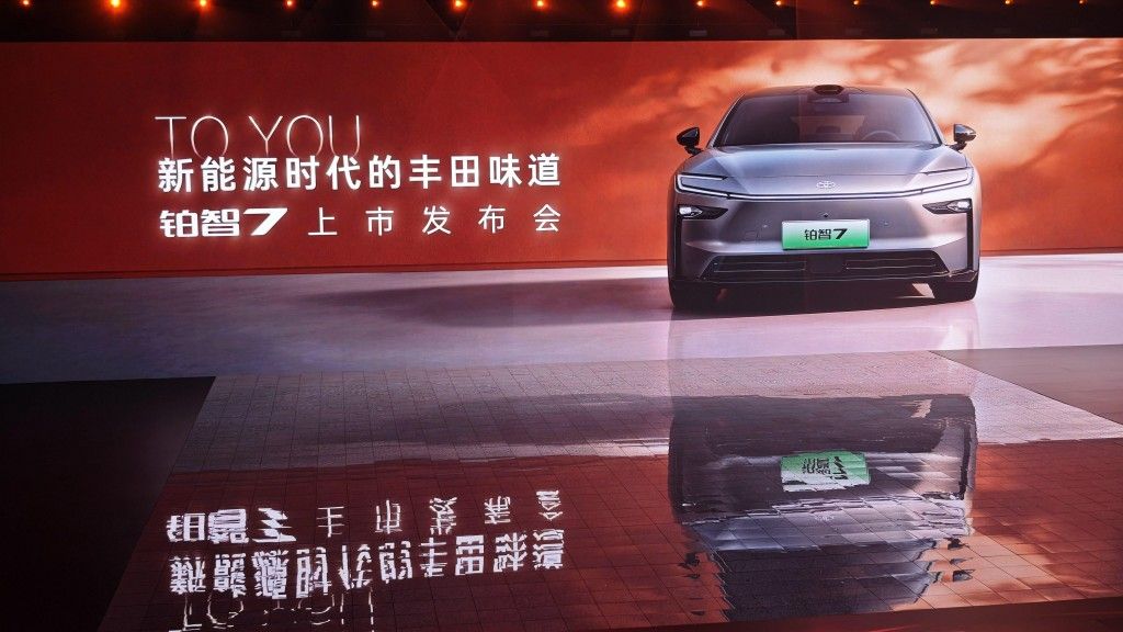 限时权益14.78万起 丰田纯电旗舰铂智7上市 全系20万内无对手