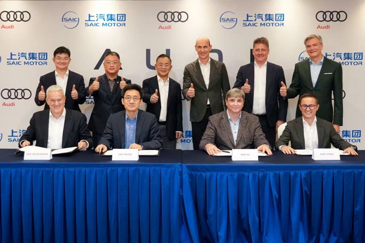 奥迪与上汽深化合作 携手开发AUDI品牌下一代车型