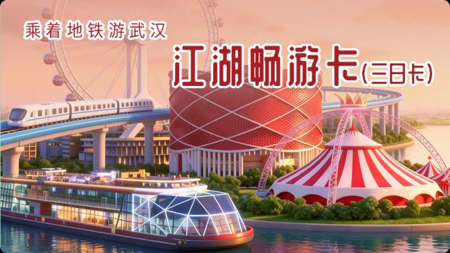 乘着地铁遇见江城：38元起“江湖畅游卡”首发，畅行三镇免票入园
