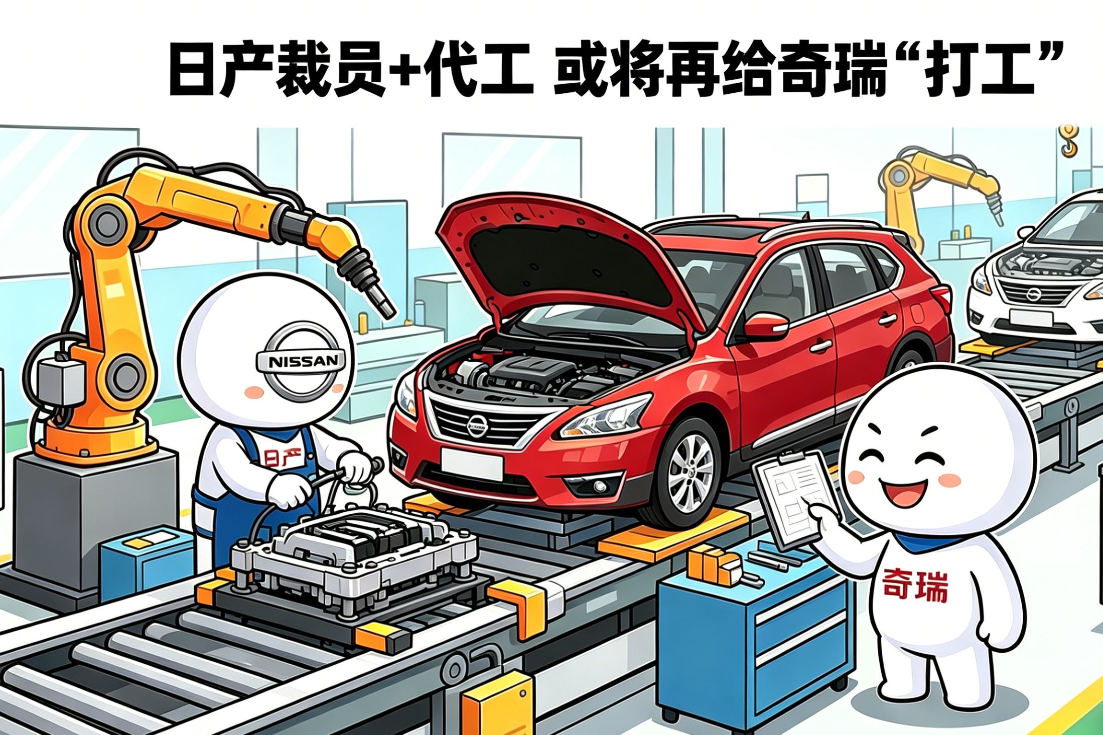 欧洲日子不好过 日产裁员+代工 或将再给奇瑞“打工”
