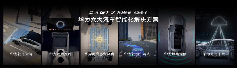 智駕黨狂喜！華為乾崑全棧技術加持，啟境 GT7 智能有多頂