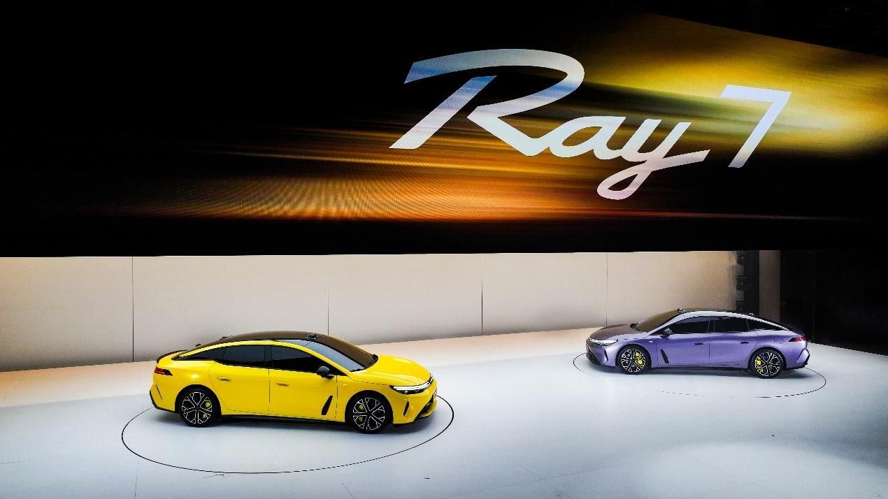 首搭华为 DriveONE 芯片级驱制融合！埃安 Ray7 正式亮相
