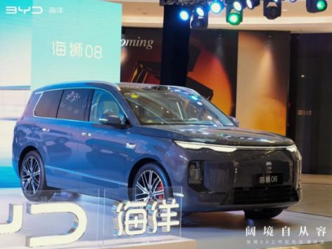 比亚迪海洋网海狮 08重庆上市发布会    