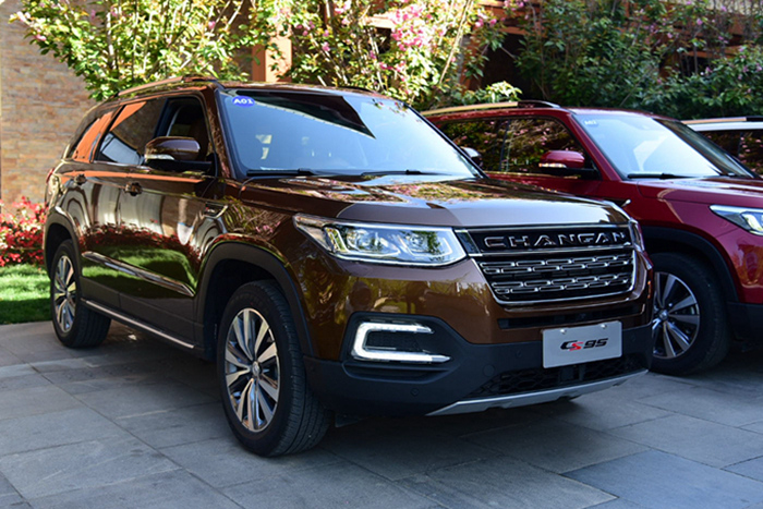 cs95顶配车型正式亮相 售18.78和22.98万元