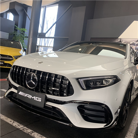 奔馳amg a45s現車實拍圖片最低多少錢