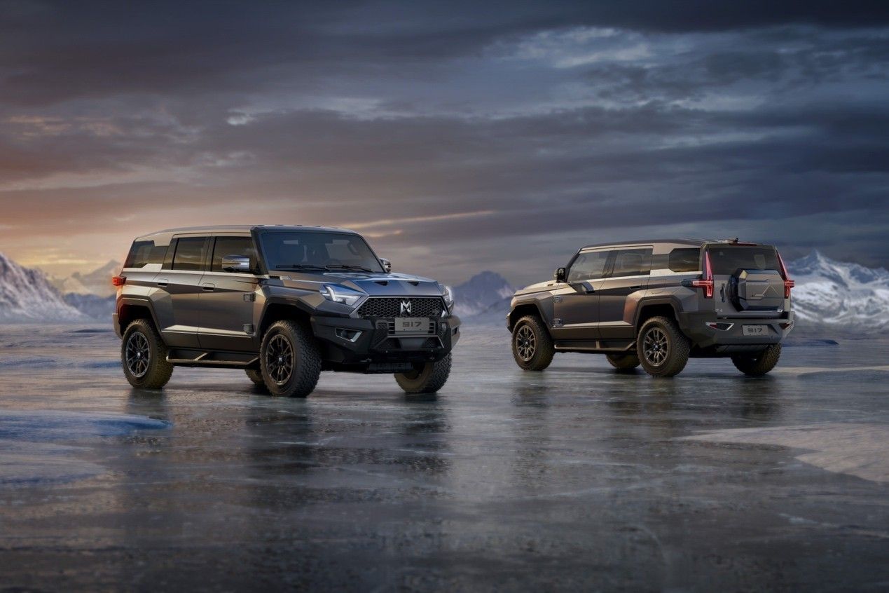 预售70万元160万元东方豪华电动越野猛士917全球首发