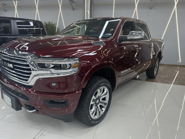 2023款道奇公羊长角号5.7l皮卡 红/棕现车价格-车讯网