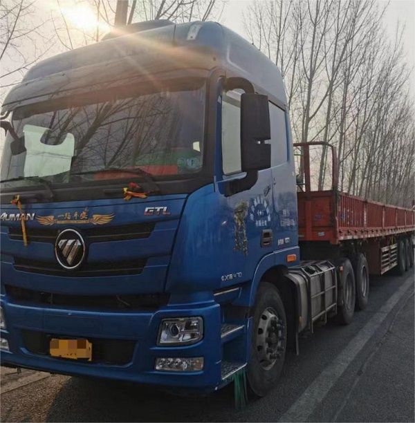辛师傅开欧曼gtl470马力重卡谱写辉煌征途